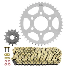 KIT CHAINE ADAPTABLE BENELLI 125 BN 2019>2023 428 14x43 (DEMULTIPLICATION ORIGINE) -JT SPROCKETS