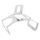 EQUERRE COULISSANTE EUROFENDER POUR FIXATION DE GARDE BOUE CLASSIC (46mm) INOX