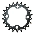 CHAINRING FOR MTB-FOR TRIPLE- 22T. Internal SHIMANO SLX M660 9/10 Speed BLACK -4 ARMS