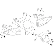 Eclairages arrière - Clignotants