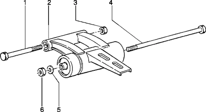 Bras oscillant