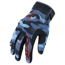 GLOVES SUMMER ADX VISTA WITH PROTECTIVE SHELL BLACK/KHAKI EURO 8 (S) (APPROVED EN 13594:2015)