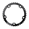CHAINRING FOR ROAD BIKE- 5 Arms- 38T.Ø 130 MIDDLE- ALUMINIUM BLACK- 7075 TA ALIZE (SHIMANO TYPE)8/9/10 Speed