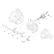 Levier de la boîte de vitesses