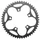 CHANRING FOR ROAD BIKE-5 arms- 51T. Ø110 -OUTER- DURAL BLACK STRONGLIGHT (SHIMANO TYPE 8/9 Speed)