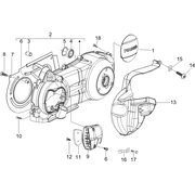 Couvercle carter - Refoidissement carter