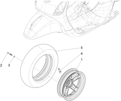 Roue avant