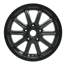 JANTE/ROUE AVANT 3.00 X 12" GAUCHE OU DROITE NOIR ORIGINE PIAGGIO 300-500 MP3 2010>, 400 MP3 2008>/GILERA 500 FUOCO 2007>  -649372-