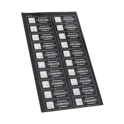 IDENTIFICATION LABEL/ANTITHEFT MARKING FOR BICYCLES - AUVRAY ICABIKE with QR CODE (COMPULSORY IN FRANCE) (SOLD PER 20)