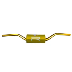 GUIDON 50 A BOITE KRM PRO RIDE OVERSIZE DIAM 28,6mm ALU FULL OR AVEC MOUSSE OR LOGO HOLOGRAPHIQUE
