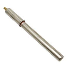 PUMP TRADITIONNAL- NEWTON STEEL VP/VS L250mm SILVER (MOUNTING CLIPS INCLUDED)