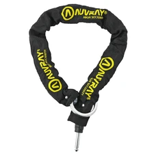 ANTIVOL VELO CHAINE A BOUCLE AUVRAY LASSO PLUG POUR FER A CHEVAL NOIR CABLE 0.9M DIAM 8.5 mm (COMPATIBLE AVEC FER A CHEVAL REF 168947)