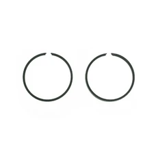 PISTON RING FOR 50CC MOTORBIKE TOP PERF CAST IRON FOR  DERBI 50 SENDA 1996>2005, GPR/GILERA 50 SMT 2000>2005, RCR (ENGINE DERBI EURO 2) (SOLD PER PAIR)