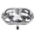 OPTIQUE SCOOT ADAPTABLE MBK 50 OVETTO 1997>2007 / YAMAHA 50 NEOS 1997>2007 (HOMOLOGUE CE) (LIVREE AVEC 2 AMPOULE BA20D) (OEM: 5AD-H4310-00-00)  -P2R-