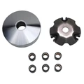 VARIATOR FOR SCOOT 50 CHINESE 139QMB, GY6/PEUGEOT 50 KISBEE, V-CLIC 4STROKE/SYM 50 ORBIT 4STROKE /BAOTIAN BT 49 QT 4STROKE/NORAUTO 50 RAZZO 4STROKE (WITHOUT STATIONARY PULLEY) -SELECTION P2R
