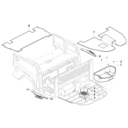 Composants de la cabine