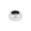 ECROU 6 PANS NYLSTOP/FREIN M6 ACIER ZINGUE (VENDU PAR 10) -SELECTION P2R