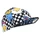 CASQUETTE VELO DECO DAMIER NOIR / BLANC COVERING FOOD