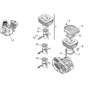 Culasse - Cylindre - Piston
