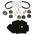 KIT ENTRETIEN MAXISCOOTER ORIGINE PIAGGIO 125 X9 1998>2005 (AVEC GUIDES VARIATEUR) (AVEC 3 JEU DE PLAQUETTES BREMBO 647076) -1R000397