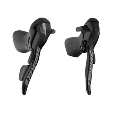 LEVIER/MANETTE ROUTE SUNRACE  9V. DOUBLE ALU NOIR (PAIRE) COMPATIBLE SHIMANO
