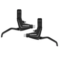 LEVIER DE FREIN VTT V-BRAKE 2 DOIGTS SHIMANO ALIVIO/ACERA M421 NOIR (PAIRE)