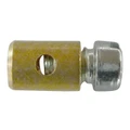 SERRE CABLE DE GAZ CYCLO DIAM 4 mm - LONG 8 mm - DIAM CABLE 1,6 mm POUR PIAGGIO 50 CIAO PX (VENDU A L'UNITE)
