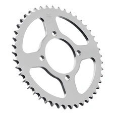 COURONNE MOTO ADAPTABLE YAMAHA 125 YBR 2006>2016 428 45 DTS ACIER GRIS (DIAM 64/80/8.5) -JT SPROCKETS