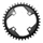CHAINRING FOR MTB-FOR SINGLE- 38T. Ø94 BLACK -ALUMINIUM- 7075 STRONGLIGHT -4 ARMS- for SRAM X01- Thickness 5 mm
