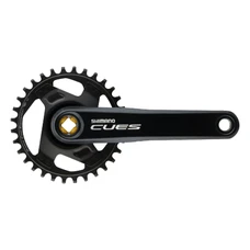 PEDALIER VTT SHIMANO 9/10/11V. CUES U4000 NOIR 175mm 32 DTS (AXE CARRE BOITIER 123mm)