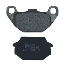 BRAKE PADS NEWFREN FOR KYMCO 50 AGILITY 2014> Front   125 AGILITY R16 2008>2012 Front   PEOPLE 2007> Front  SYM 125 JOYRIDE 2001>2004 Rear 500 GT 2007> Rear  (FD0269BE)  (SCOOTER ELITE ORGANIC)