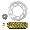KIT CHAINE ADAPTABLE YAMAHA 125 XT R 2005>2011  428  14x50  (DIAM COURONNE 105/125/8.5)  (DEMULTIPLICATION ORIGINE)  -AFAM-
