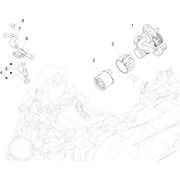 Corps papillon - Injecteur - Raccord d'admission