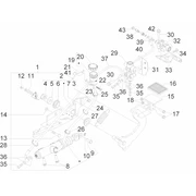 Groupe pédales - Leviers