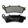 PLAQUETTE DE FREIN NEWFREN POUR HONDA 125 FORESIGHT 2003>2007 AV, 250 FORESIGHT 1999>2007 AV, 1100 CBR 1997> AR, 800 VFR 1998>2002 AR / PEUGEOT 250 SV 2001> AV  (FD0255BT)  (TOURING ORGANIQUE)