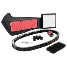 KIT ENTRETIEN MAXISCOOTER ADAPTABLE YAMAHA 300 XMAX 2017>, TRICITY 2020> (PACK 6 PIECES) -SELECTION P2R PREMIUM