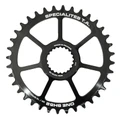 CHAINRING FOR MTB- "DIRECT MOUNT" 36 teeth TA ONE SH52 MATT BLACK ALUMINIUM- SHIMANO XTR M9100 / XT M8100 / SLX M7100/M900 - 10/11/12 Speed