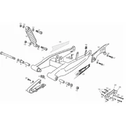 Fourche arriere - Amortisseur