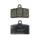 FRONT BRAKE PADS - AJP "PIAGGIO GENUINE PART" APRILIA 50-125 RS 2011>2013  -866687-