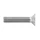 VIS 6 PANS CREUX TETE FRAISEE M6 x 25 mm CHROME (SACHET DE 25 PIECES) -SELECTION P2R