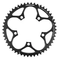 PLATEAU ROUTE 5BRA D.110 STRONGLIGHT 50DTS EXTERIEUR ALU NOIR TYPE SHIMANO 9/10V.