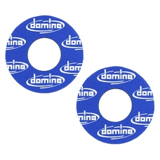 DONUTS DE REVETEMENT POIGNEE DOMINO MOTO OFF ROAD BLEU (PAIRE)