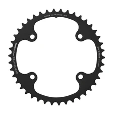 CHAINRING FOR ROAD BIKE- 4 Arms- 39T. -INNER- Ø 112 TYPE CAMPAGNOLO RECORD/SUPER RECORD/CHORUS/POTENZA GREY TA 11 SPEED-.