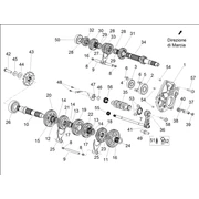 Boîte de vitesses - engrenages