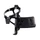 SUPPORT UNIVERSEL PORTE BIDON / ACCESSOIRE + PORTE BIDON PULSE A2 ZEFAL VELCROS NOIR (DIAMETRE DE 27.2mm à 80 mm)