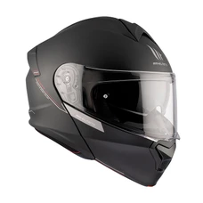 CASQUE MODULABLE MT HELMETS GENESIS SV DOUBLE ECRANS UNI NOIR MAT L (ECE 22.06 P/J)