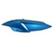 REAR COWL -LEFT- "PIAGGIO GENUINE PART" 50 TYPHOON 2011> BLUE 253/A -65746600DN