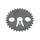 CAMSHAFT GEAR FOR SYM 50 ORBIT II 4 Stroke (OEM 14321-A1A-0003)  -P2R-