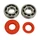 ROULEMENT D'EMBIELLAGE + JOINT SCOOT P2R ADAPTABLE MBK 50 BOOSTER, NITRO/YAMAHA 50 BWS, AEROX/APRILIA 50 SR/CPI 50 ARAGON/GENERIC 50 IDEO/KEEWAY 50 FOCUS (KIT 6204 SKF POLYAMIDE C4/JOINT RACING ROUGE)