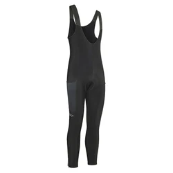 CUISSARD / COLLANT LONG GIST BIB-TIGHS ZERO A BRETELLES POUR TEMPERATURE 0- NOIR ZIP AUX CHEVILLES L -5653